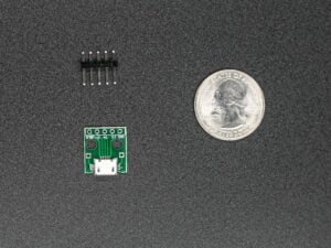 Micro USB Breakout Module for Arduino, Raspberry Pi, Rpi Pico, Nvidia Jetson & More
