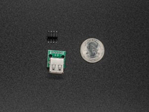 USB 2.0 Type A Breakout Module with A Female Connector