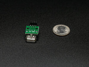 USB 2.0 Type A Breakout Module with A Female Connector